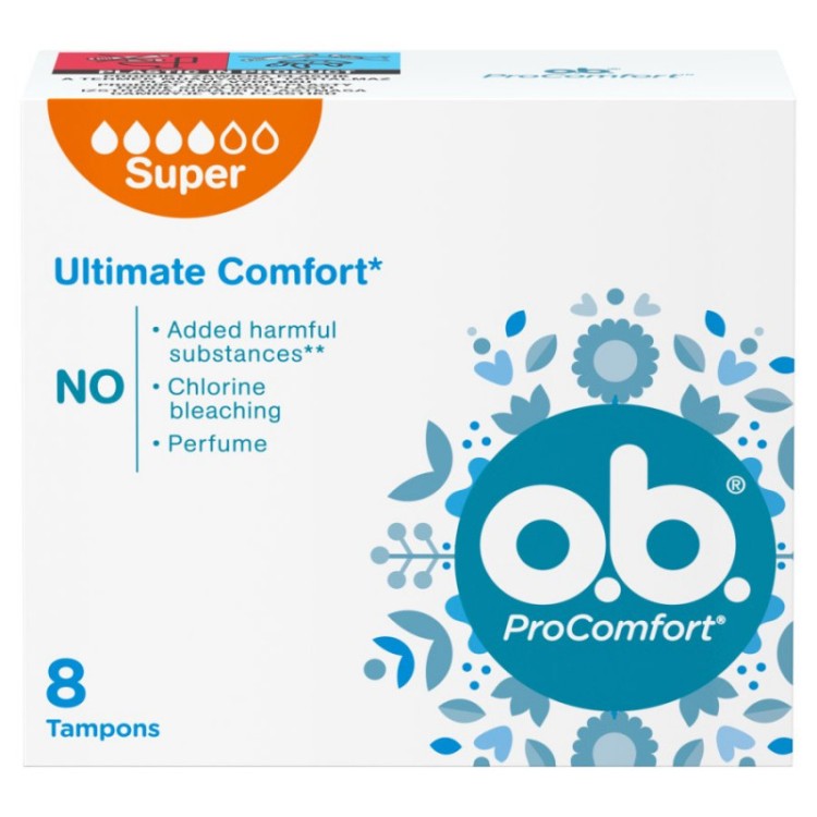 O.B.tampony PC Super 8ks - Kosmetika Pro ženy Intimní hygiena Tampóny